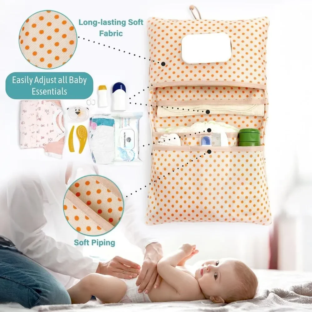 HAMUR Baby Diaper Bag Organizer – Travel-Friendly, Compact & Foldable Bag NEW